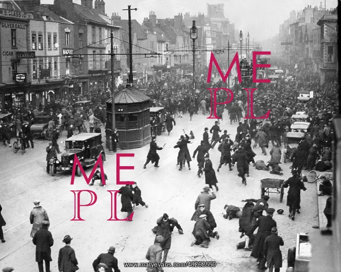 : Disputes during a demonstration in Bristol, 1932 : Disputes during a demonstration in Bristol, 1932