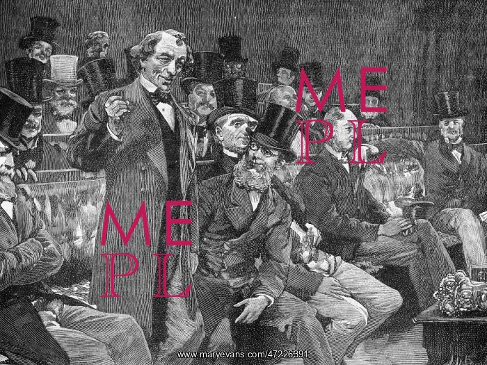 : DISRAELI / PARL SPEECH : DISRAELI / PARL SPEECH