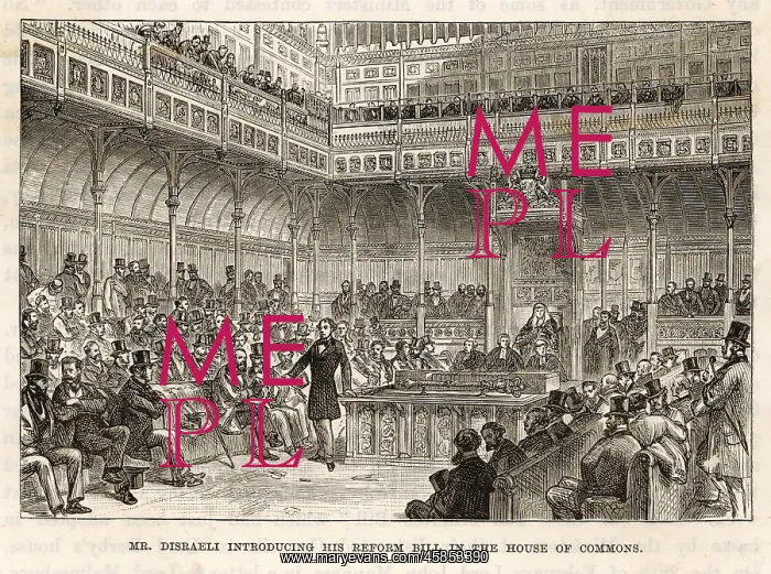: DISRAELI / REFORM BILL : DISRAELI / REFORM BILL