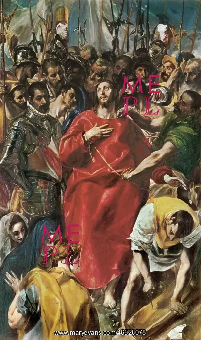 : The Disrobing of Christ, by El Greco : The Disrobing of Christ, by El Greco