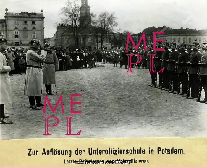: Dissolution of the NCO school in Potsdam, 1920 : Dissolution of the NCO school in Potsdam, 1920