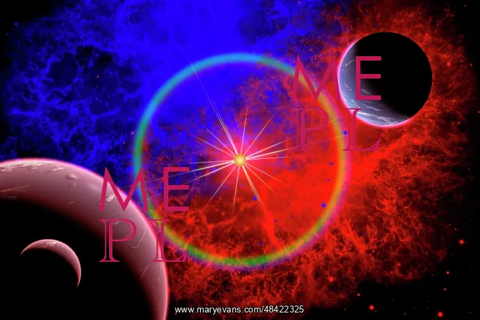 : A distant alien star system : A distant alien star system