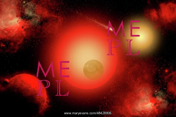 : A distant binary star system located within The Milky Way : A distant binary star system located within The Milky Way