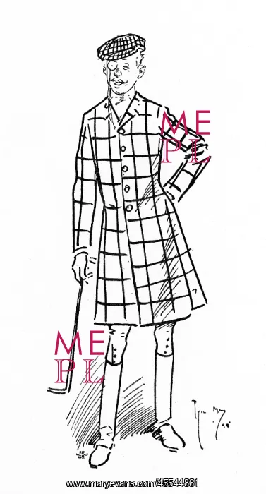 : A distinguished Country Gentleman in a very dashing coat : A distinguished Country Gentleman in a very dashing coat
