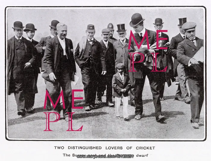: Two Distinguished Lovers of Cricket : Two Distinguished Lovers of Cricket