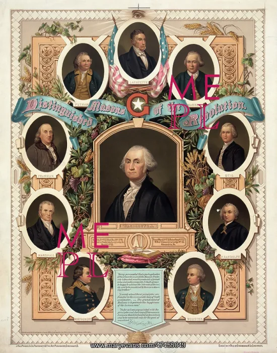 : Distinguished masons of the revolution : Distinguished masons of the revolution