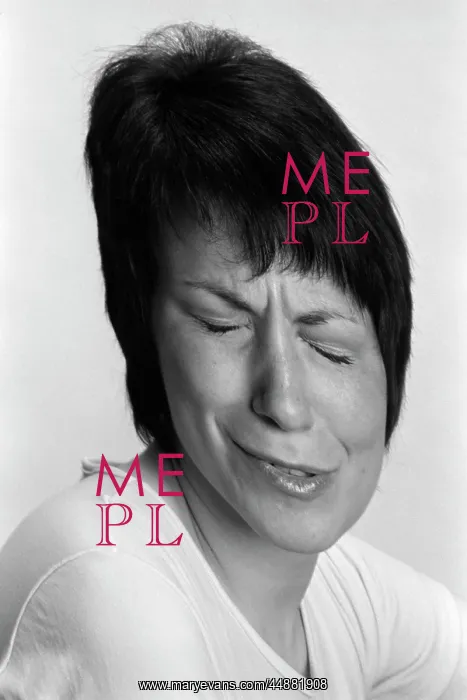  : Distorted Portrait Of Woman With