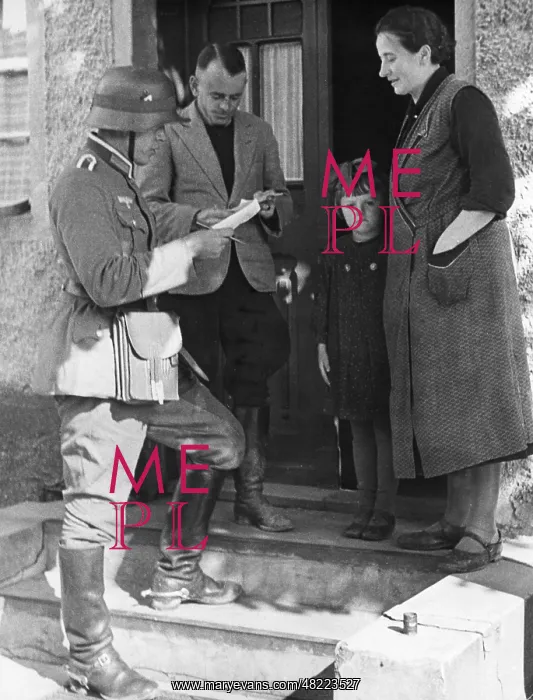 : Distribution of billets during a maneuver in the 30s : Distribution of billets during a maneuver in the 30s