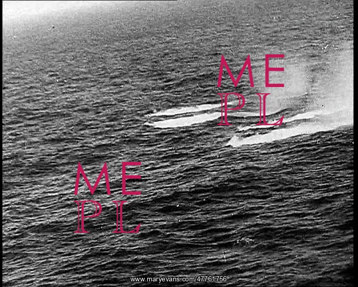 : Disturbed Water From Depth Charges : Disturbed Water From Depth Charges