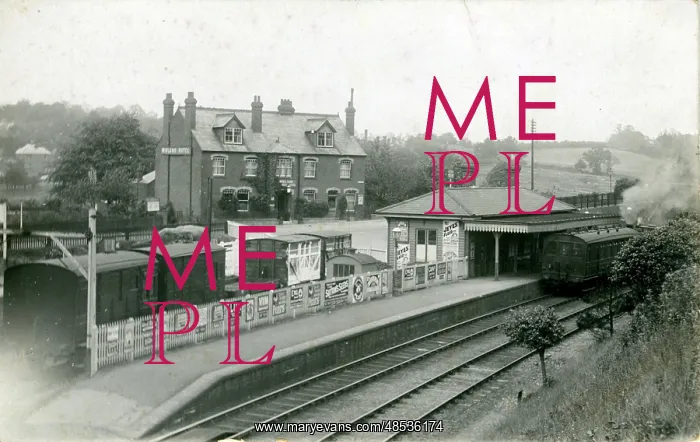 : Disused Railway Station, Hemel Hempstead, Hertfordshire : Disused Railway Station, Hemel Hempstead, Hertfordshire