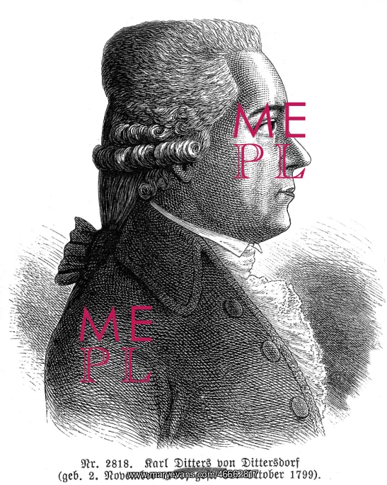 : Ditters von Dittersdorf, Karl, 2.11.1739 - 24.10.1799 : Ditters von Dittersdorf, Karl, 2.11.1739 - 24.10.1799