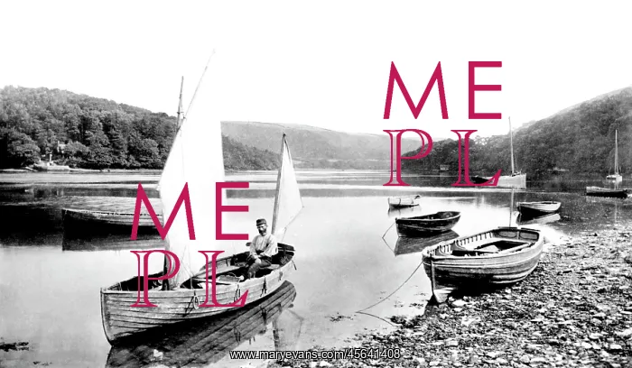  : Dittisham, on the Dart 1889