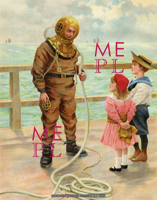 : Diver and Children : Diver and Children