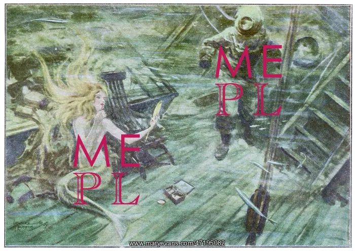 : DIVER AND MERMAID : DIVER AND MERMAID