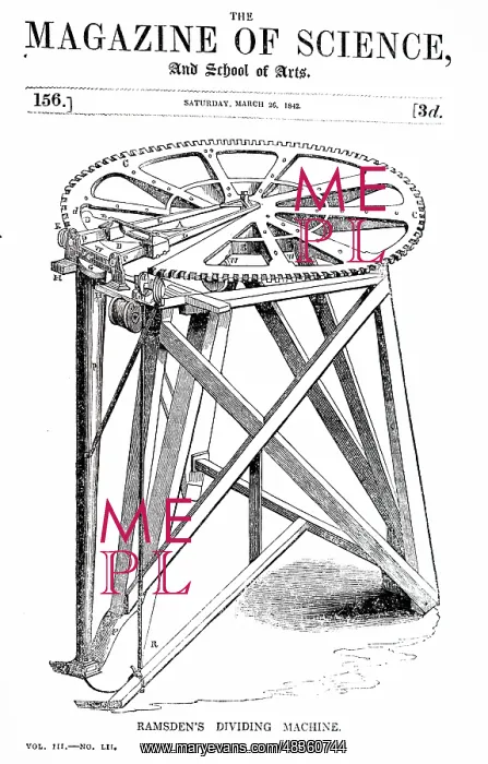 : Dividing engine by Jesse Ramsden (1735-1800) : Dividing engine by Jesse Ramsden (1735-1800)