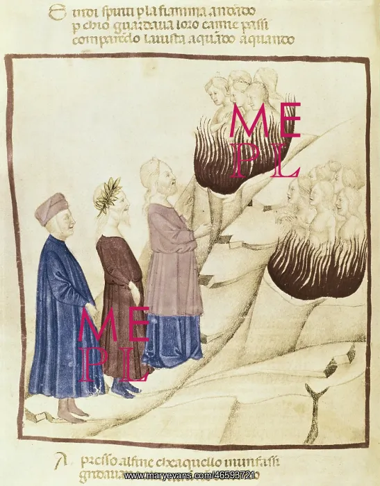 : The Divine Comedy. s.XIV. The Purgatory. Dante : The Divine Comedy. s.XIV. The Purgatory. Dante