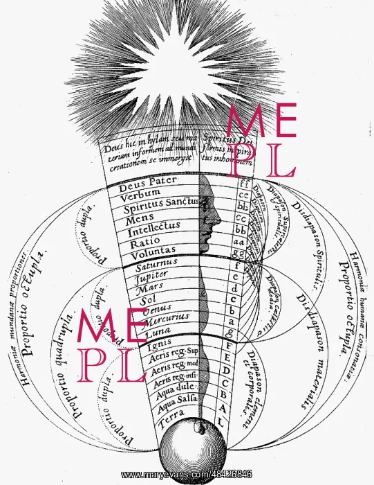 : The divine harmony existing between Man, the microsm : The divine harmony existing between Man, the microsm