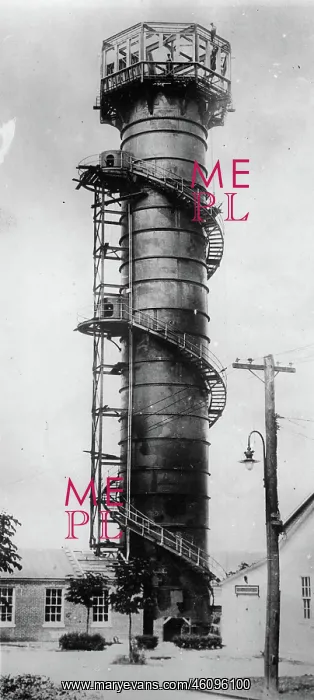 : The diving tower in New London for : The diving tower in New London for