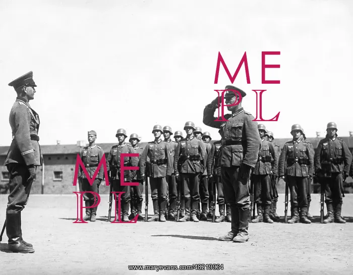 : A division of the infantry before the sergeant, 1938 : A division of the infantry before the sergeant, 1938