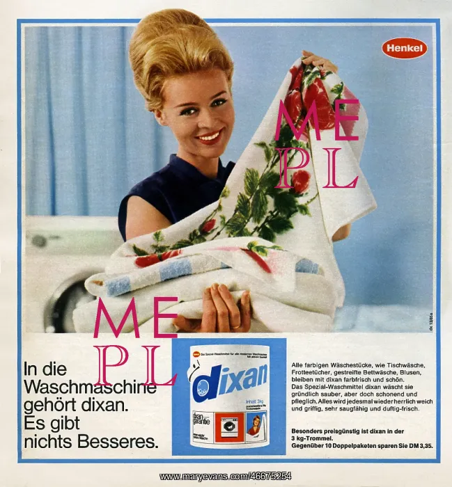 : Dixan washing powder advert : Dixan washing powder advert