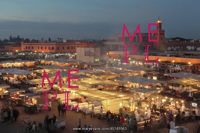 : Djemma el Fna square, Marrakech, Morocco : Djemma el Fna square, Marrakech, Morocco