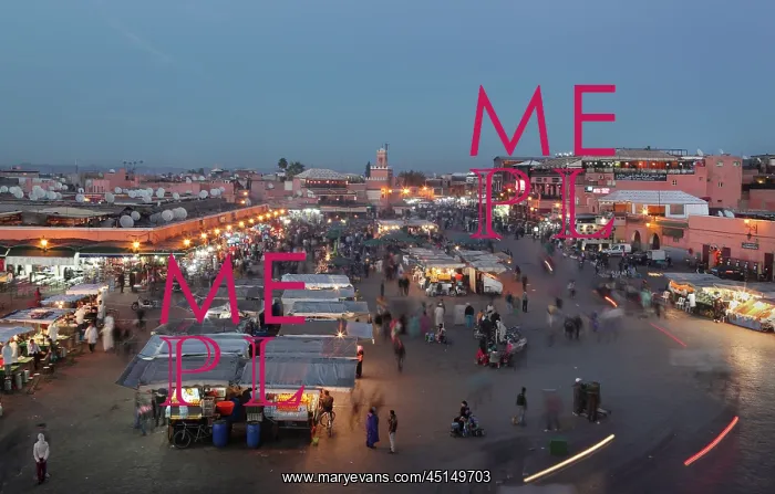 : Djemma el Fna square, Marrakech, Morocco : Djemma el Fna square, Marrakech, Morocco