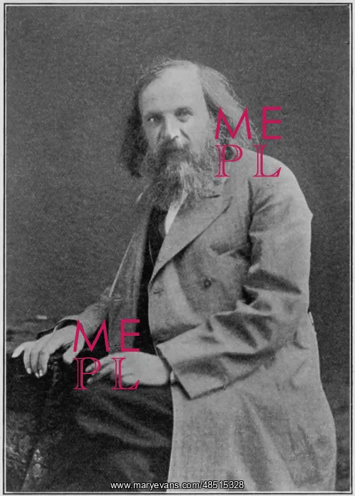 : Dmitiri Ivanovich Mendeleyev (1834-1907), Russian : Dmitiri Ivanovich Mendeleyev (1834-1907), Russian
