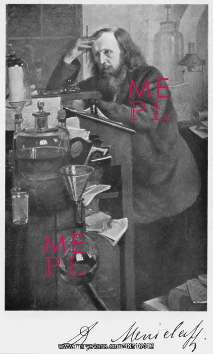 : Dmitiri Ivanovich Mendeleyev (1834-1907), Russian : Dmitiri Ivanovich Mendeleyev (1834-1907), Russian