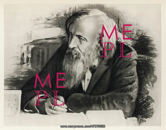 : Dmitri Mendeleyev : Dmitri Mendeleyev