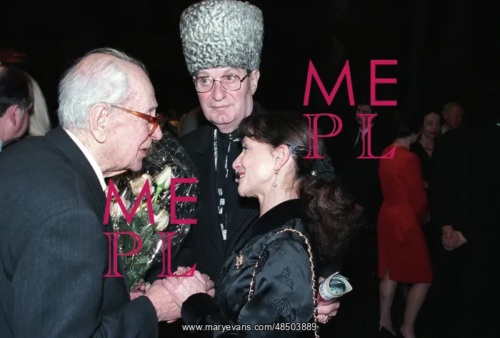 : Dmitry Likhachev, Makhmud Esambayev and Ekaterina : Dmitry Likhachev, Makhmud Esambayev and Ekaterina