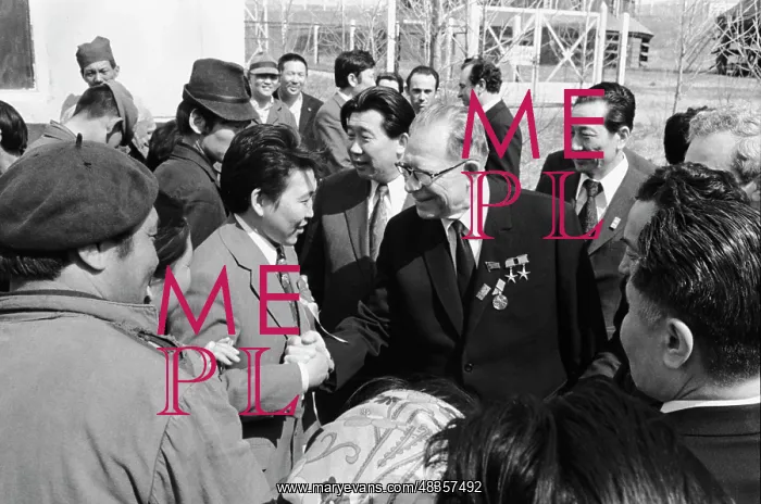 : Dmitry Ustinov visits Mongolia : Dmitry Ustinov visits Mongolia