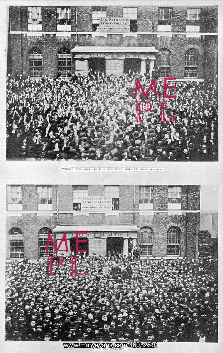 : The Dock Labourers great strike in London : The Dock Labourers great strike in London