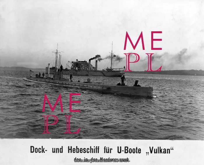 : Dock and lifting ship Vulkan, 1912 : Dock and lifting ship Vulkan, 1912