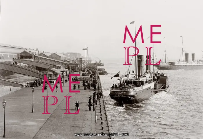: The dock at the port of Liverpool, England : The dock at the port of Liverpool, England