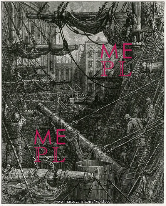  : Docks in London 1870