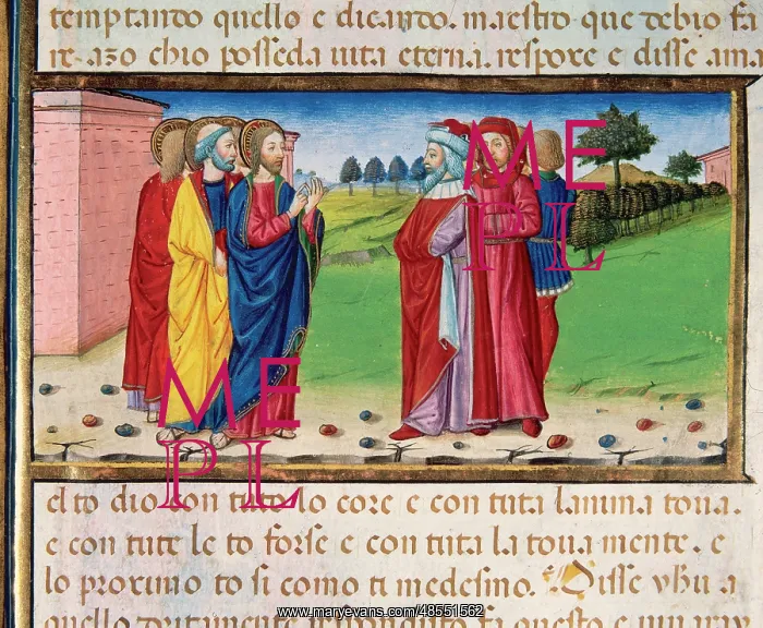 : A doctor of the law asks Jesus what he must do to get eterna : A doctor of the law asks Jesus what he must do to get eterna