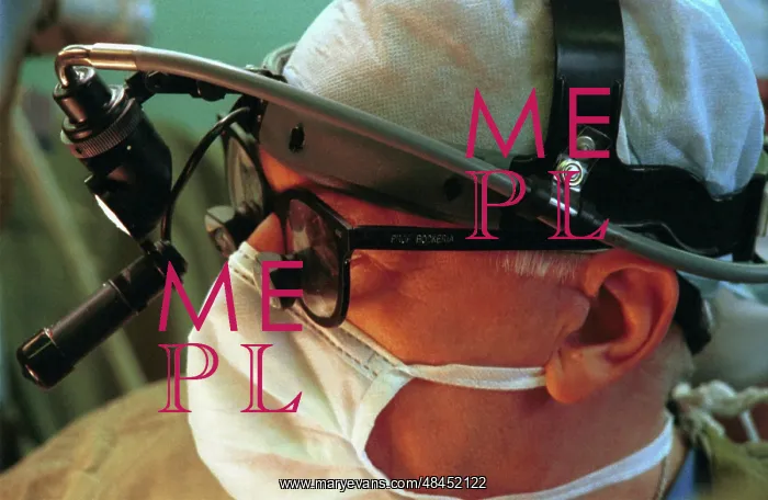 : Doctor Leo Bokeria performs surgery, 1997 : Doctor Leo Bokeria performs surgery, 1997