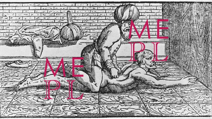 : Doctor massaging a patient's back. Illustration ? : Doctor massaging a patient's back. Illustration ?