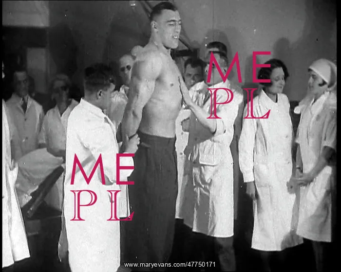  : Doctors Checking the Physique of Primo Carnera