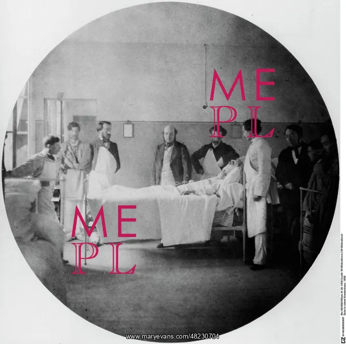 : Doctors in a hospital, 1859 : Doctors in a hospital, 1859