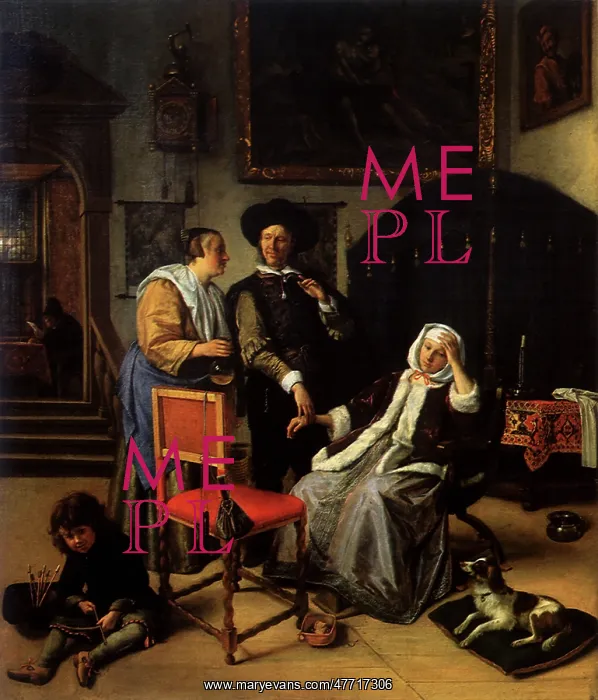 : Doctor's Visit, by Jan Steen : Doctor's Visit, by Jan Steen