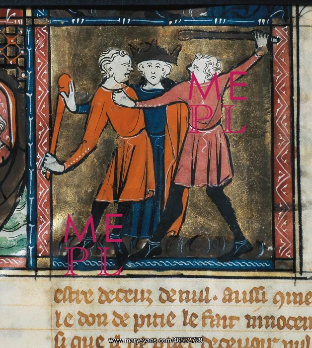 : Doctrine chretienne (13th. c). Fol. 64: Representation : Doctrine chretienne (13th. c). Fol. 64: Representation