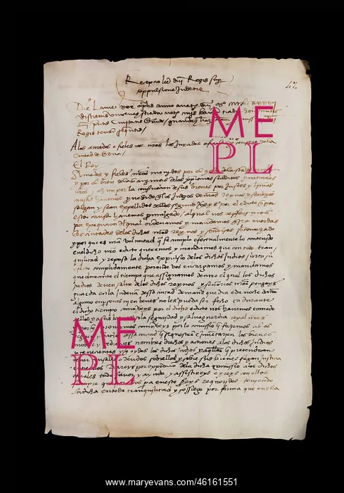 : Document, Museum of Jewish History, Girona, Catalonia, Spain : Document, Museum of Jewish History, Girona, Catalonia, Spain
