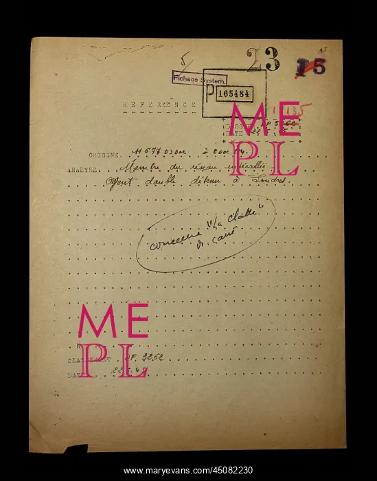 : Document, Service Historique de La Defense, Chateau : Document, Service Historique de La Defense, Chateau