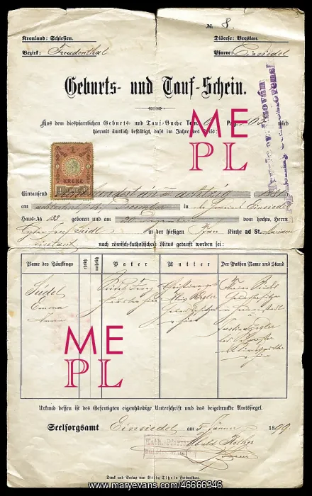 : documents, birth and christening certificate : documents, birth and christening certificate