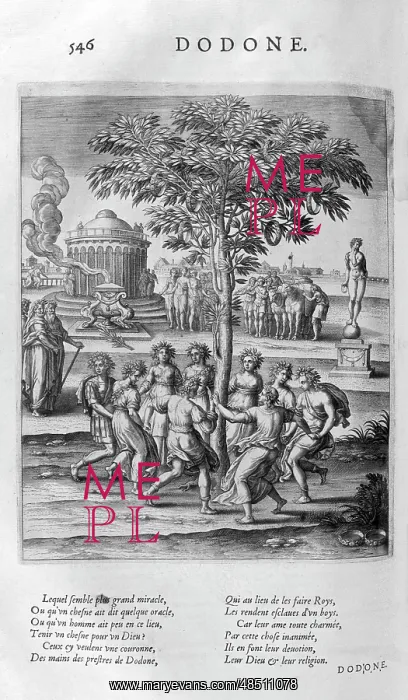 : Dodone. Plate from Les Images Ou Tableaux De Platte : Dodone. Plate from Les Images Ou Tableaux De Platte