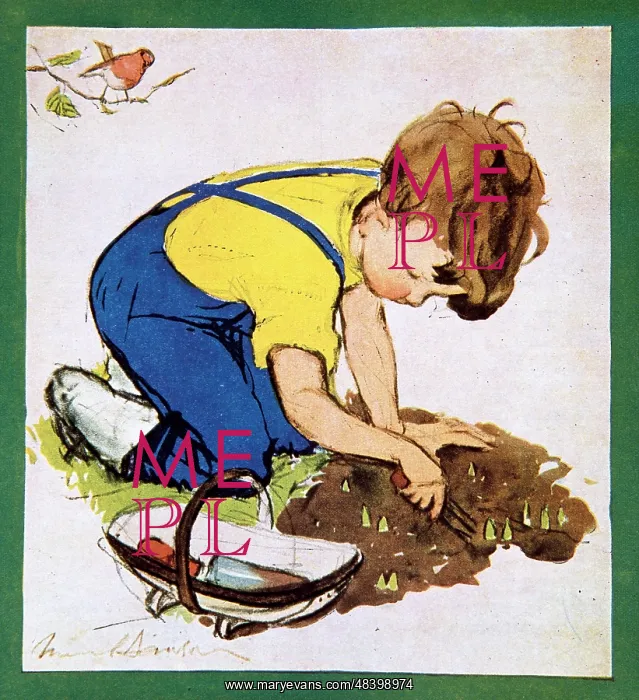  : How Does My Garden Grow by Muriel Dawson
