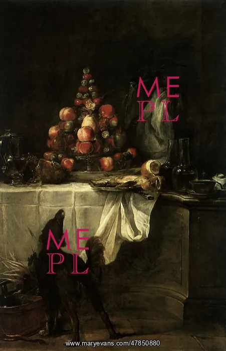 : Dog at the Buffet, by Chardin : Dog at the Buffet, by Chardin
