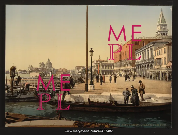 : In front of the Doges Palace, Venice, Italy : In front of the Doges Palace, Venice, Italy