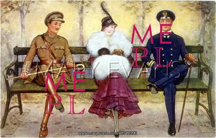: DOGS IN LADY'S MUFF : DOGS IN LADY'S MUFF